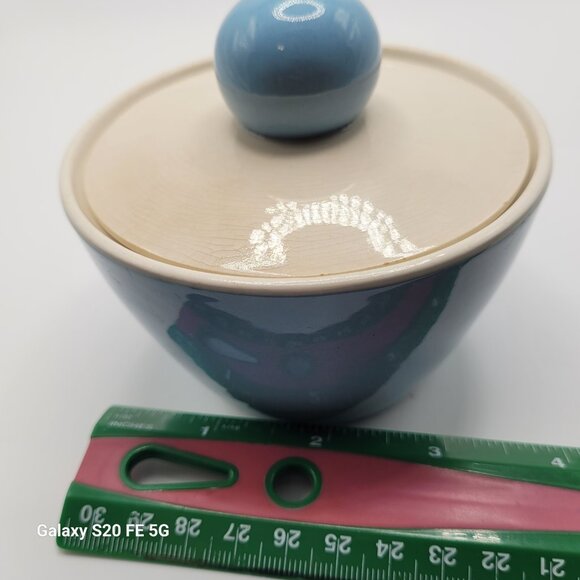 Vintage T.G. Green Ltd. Church Gresley England Polo Sugar Bowl with Lid - Picture 14 of 15